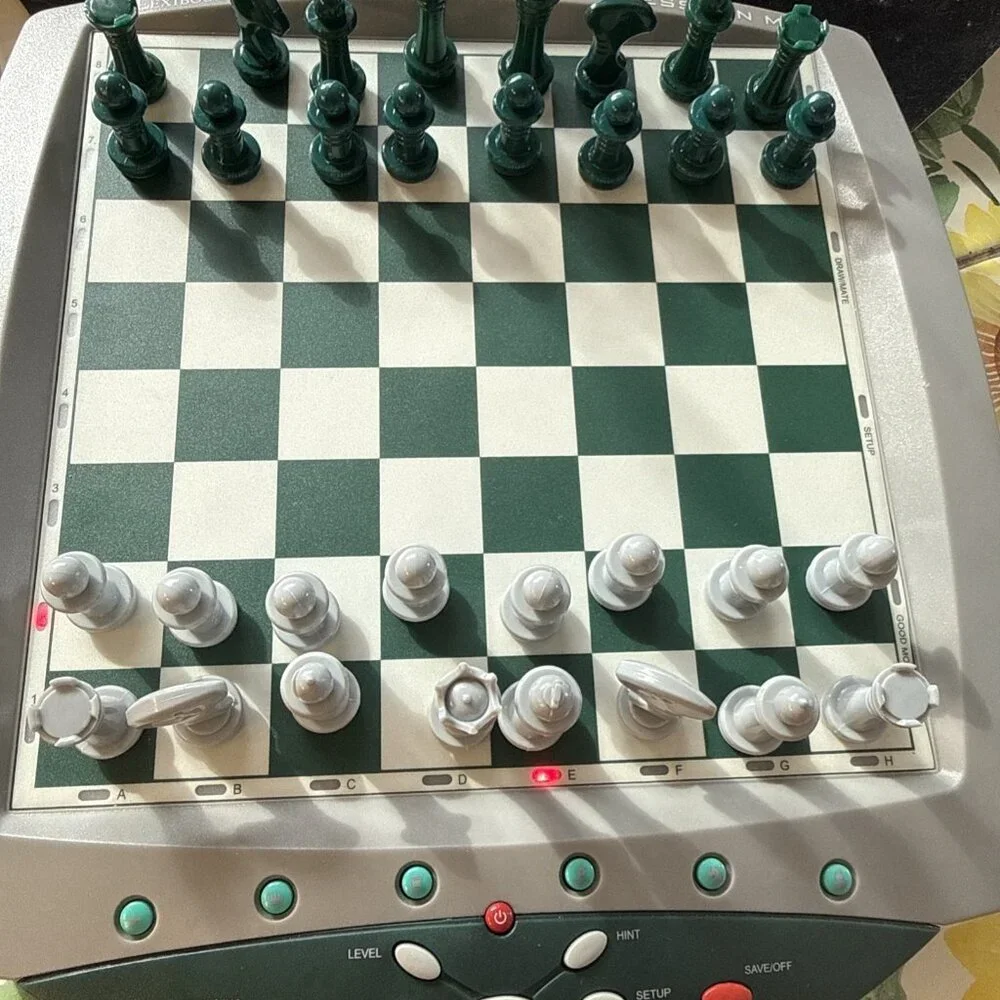 CHESSMAN Pro Lexibook CG 1400 Electronic Chess Game 2002 TIMER Instructions - Picture 16 of 16